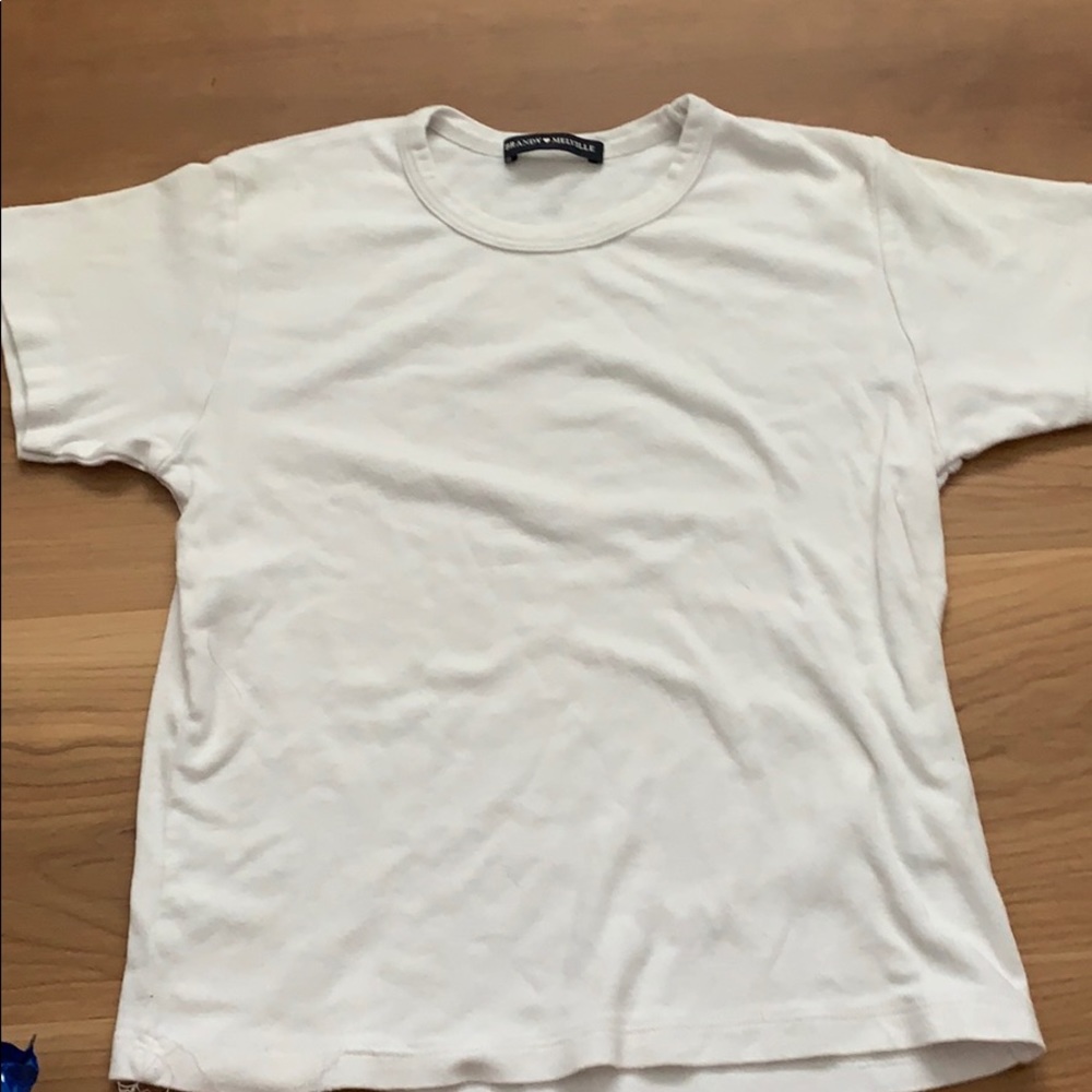 white brandy shirt
